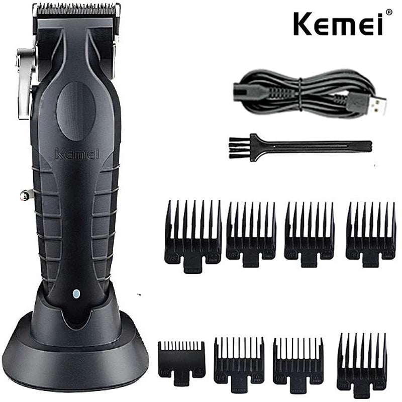 Kemei KM-2296 KM-2299 KM-1102 Hair Clipper Kit Men's Electric Shaver Hair Trimmer Machine Professional Hair Cutting Machine