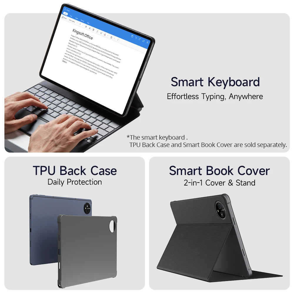 Ulefone Tab A11 Pro Tablet  16GB RAM (8+8) 128GB/256GB ROM 11‘’ MTK Helio G99 Android 14 8800mAh 4G Tablet