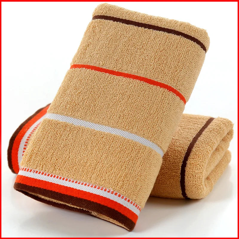 1 Pc Thickened Absorbent Bath Towel Soft Face Towel for Home