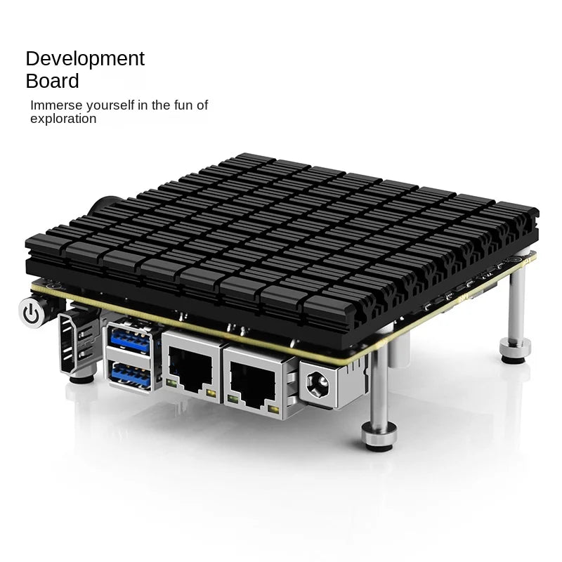 P1 Mini PC 6W Low Power Intel N3160 Quad Core Quad Thread X86 Soft Router 2*1000M Lan Port HD-MI Output Metal Case