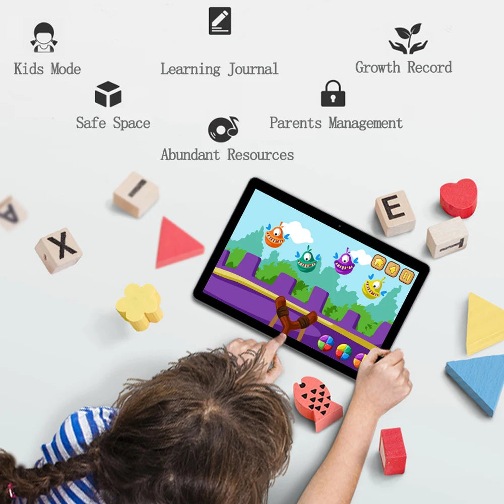 2025 New Global Version 10 Inch Android Tablet Pc Google Play 4GB RAM 64GB ROM Octa Core 3G Phone Call Dual SIM WiFi Tablets