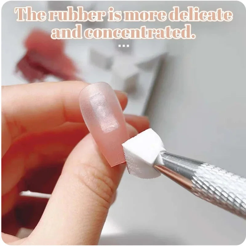 50/150pcs Sponge Gradient Nail Art Stamper Tools Gel Polish Color Gradient Brush Glitter Powder Dotting Pen For Manicure Tools