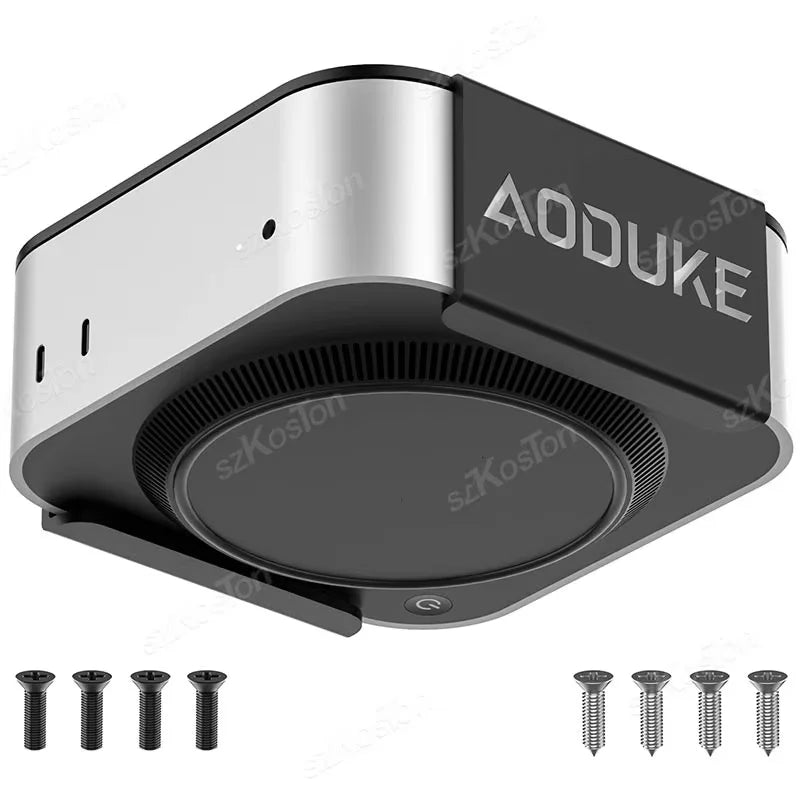 For Mac Mini M4 Desktop Computer Under Desk Stand Metal Mount Holder Behind The VESA Monitor for Mac Mini M4 Pro PC Accessories