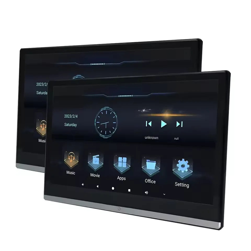 8-Core HD 4K for HD-MI 13.3 Inch IPS Monitor with Android 12.0 Kia Rear Seat Entertainment System CarPlay 8GB+128GB