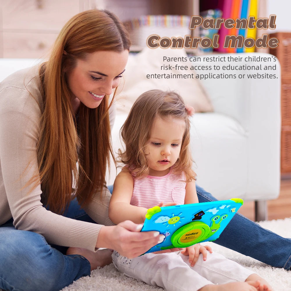 Kids Tablet 4GB + 128GB Memory Napd 703 Tablet 4 Core 7.01 HD Display 3200mAh WIFI-5G Android 14 Tablets for Children Girls 2025