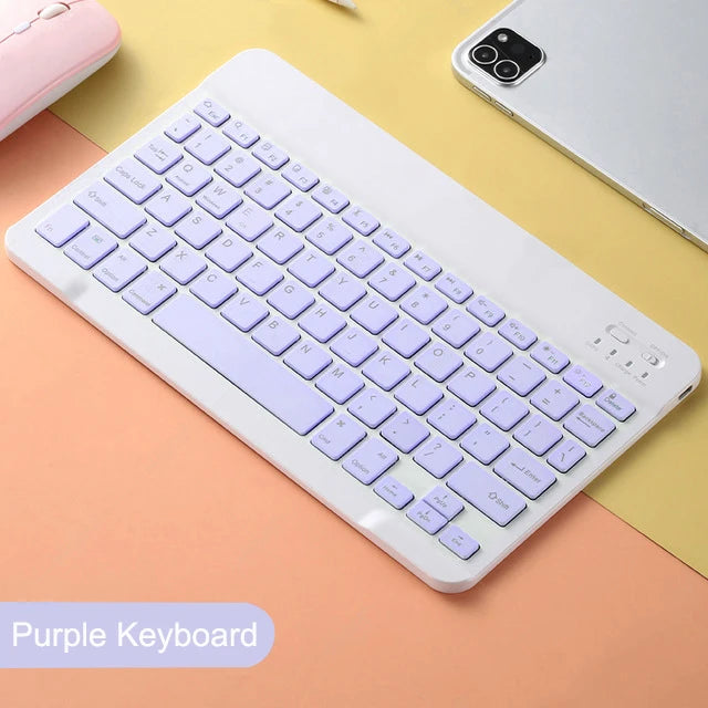 Bluetooth Keyboard and Mouse For iPad Xiaomi Samsung Huawei Phone Tablet Slim Mini Wireless Keyboard For Android IOS Windows
