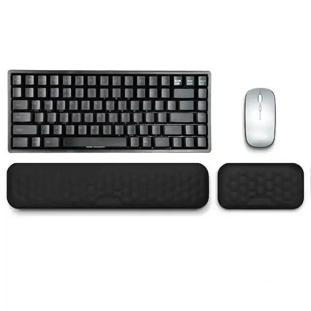 Keyboard wrist Rest Memory Foam Keyboard Mouse wrist Rest Ergonomic Design Wrist Pad for Computer Keyboard Laptop Wrist
