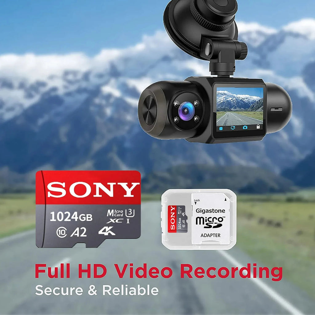 SONY Micro SD TF Card 1TB Memory Card Class 128GB 256GB High Speed Cartao De Memoria Flash Memory TF Mecard C10 For Xiao Mi