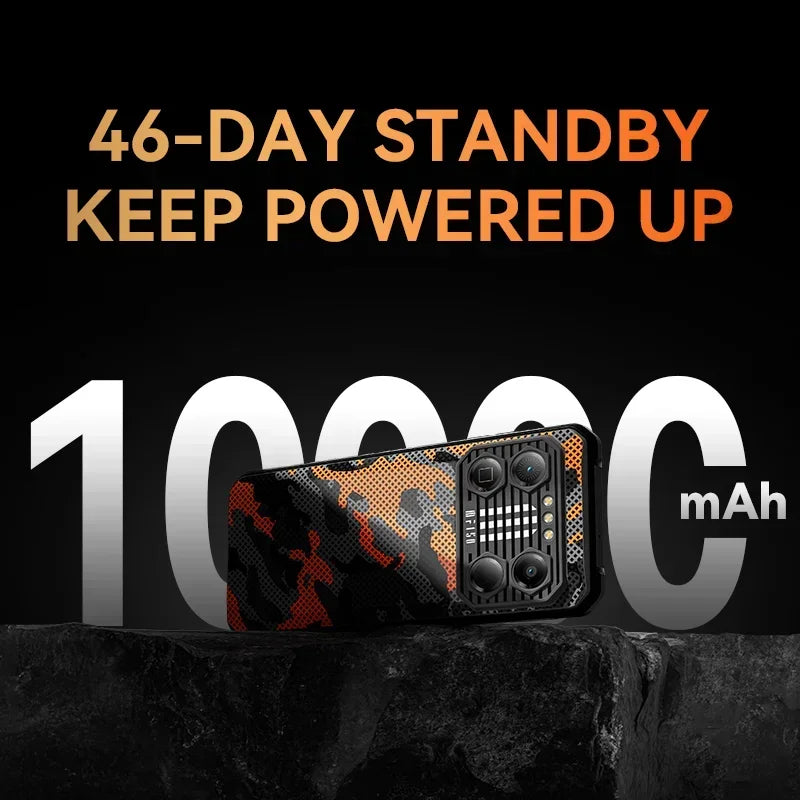 IIIF150 B2 Pro Global Version Rugged Phone 6.8'' Screen Ultra-Thin 24GB(12+12) 256GB 108MP Camera G99 120Hz 10000mAh Cellphone