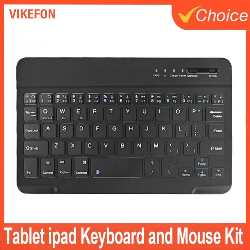 10 inch Bluetooth Keyboard for tablet ipad Keyboard and Mouse Kit for ipad Xiaomi Samsung Huawei Lenovo For Android ios Windows