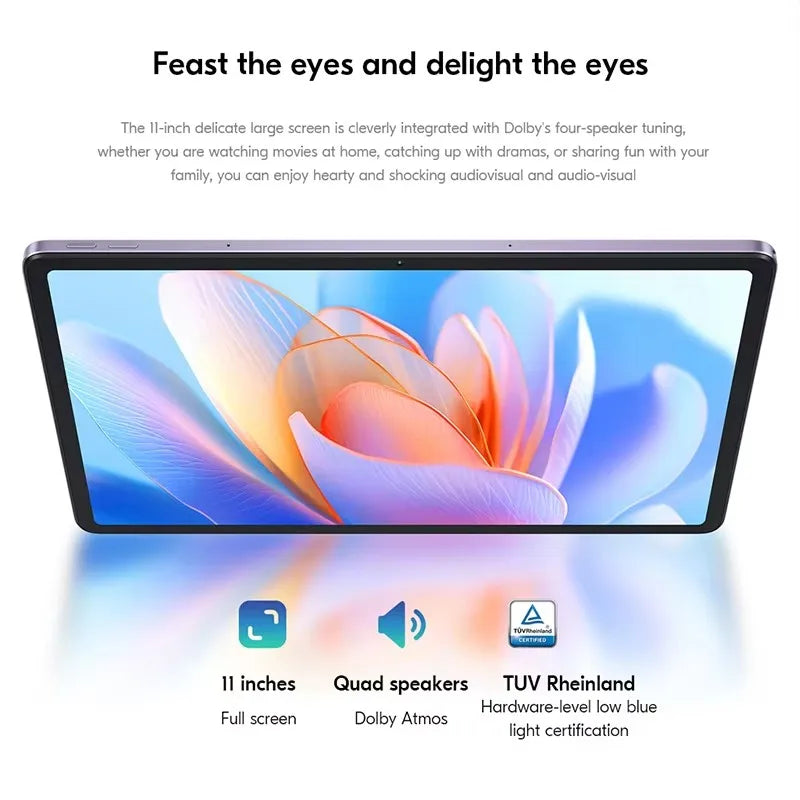 Lenovo Xiaoxin Pad 2024 Tablet Global Firmware 6GB 8GB 128GB 256GB 11" Display Qualcomm Snapdragon 685 WIFI 7040mAh Android Tab