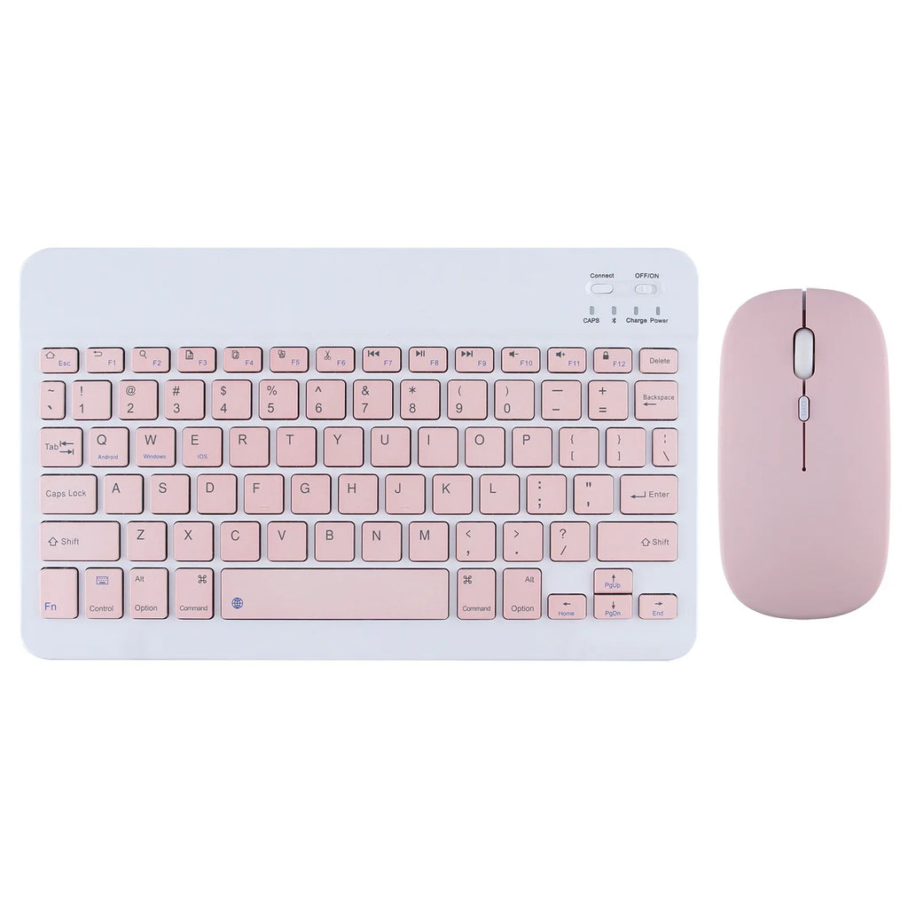 10 inch For iPad Pro 11 Bluetooth Wireless Keyboard and Mouse Russian Korean Hebrew Spanish For Android IOS Windows Phone Tablet