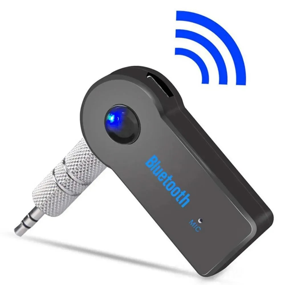 Car Bluetooth 5.0 Receiver 3.5mm Jack Wireless Bluetooth Transceiver  Adapter For Car Kit Music Audio Aux A2dp Earphone Receiver