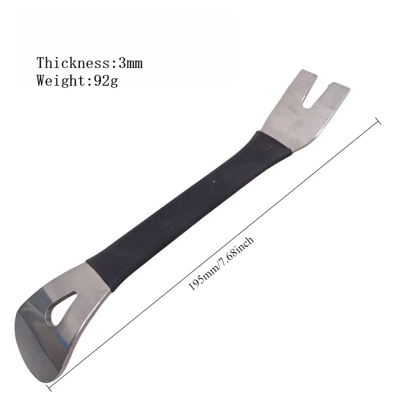 2mm/3mm Thickness Stainless Steel Car Interior Clip Panel Trim Pry Plate Removal Installation Tool for New Car Accessories