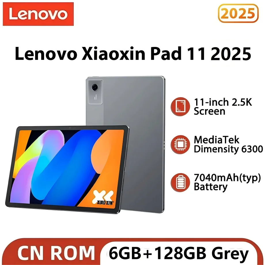 Global Firmware Lenovo Xiaoxin Pad 2024 Tablet 6GB 8GB 128GB 256GB 11" Display Qualcomm Snapdragon 685 WIFI 7040mAh Android Tab