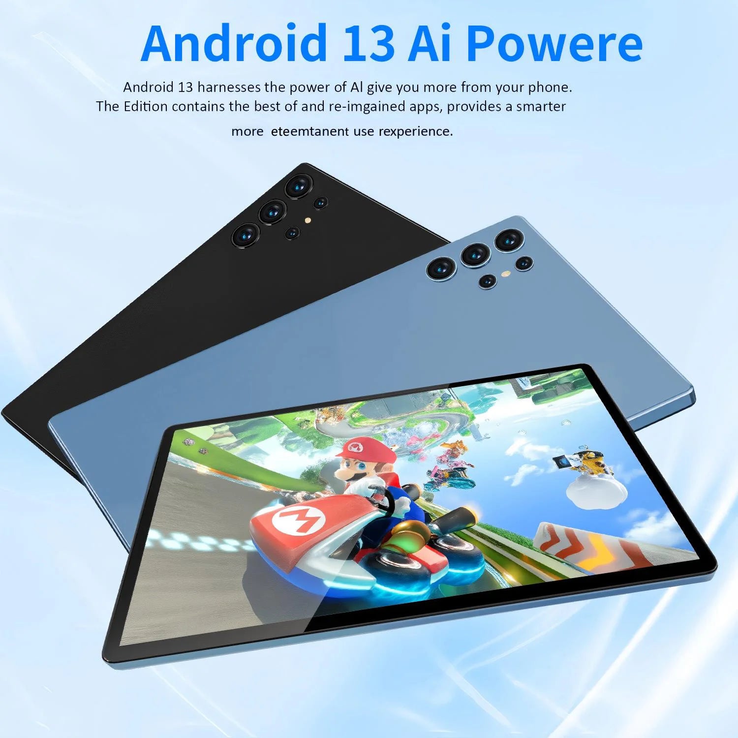 New Original 10.1 Inch Android Tablet Octa Core 4GB RAM 64GB ROM Bluetooth WiFi Dual SIM HD Display Tablet Pc Android 13.0