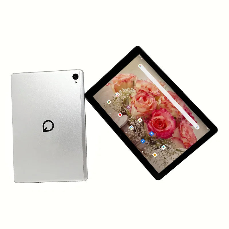 Newest 10.1 INCH 4GB RAM 128GB ROM QP10 Android 12 MTK8183 Octa Core 2.0 GHz 6000mAh Li-ion Battery Type-C USB Dual Camera