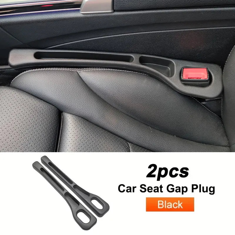 2Pcs Universal Car Seat Gap Plug Strip Side Seam Car Gap Filler Leak Proof Seat Gap Storage Organizer Auto Interior Decoration