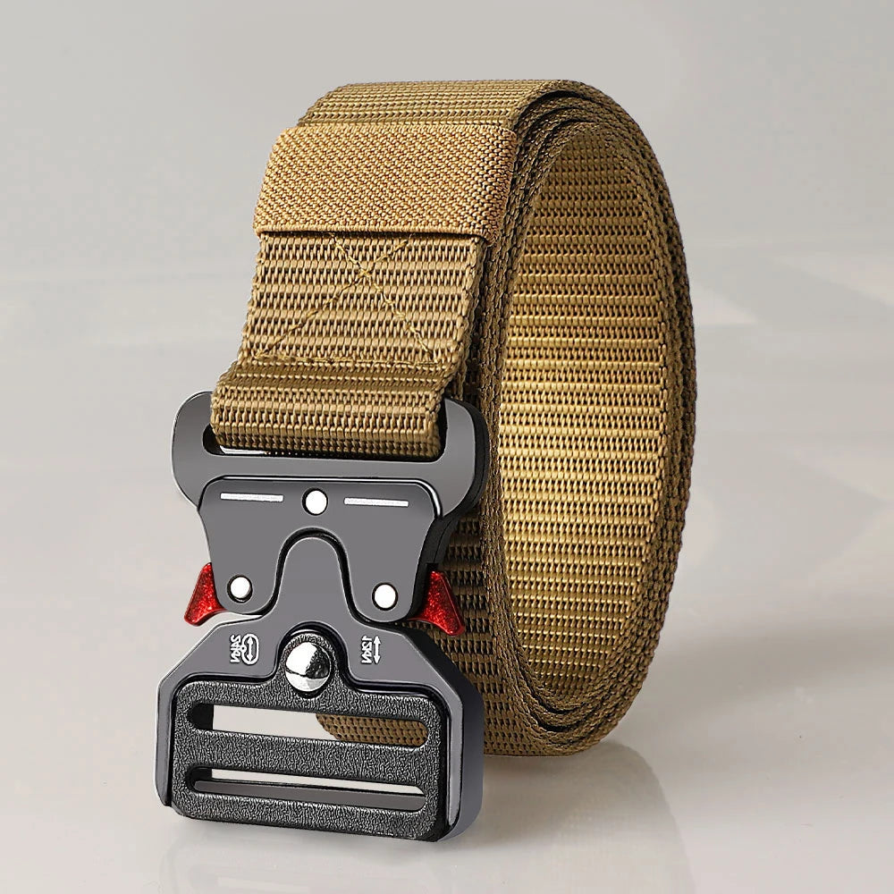 Versatile Men's Tactical Belts - Durable, Adjustable Design-For Outdoor Sports Enthusiasts，Pair with Pants Jeans，For Men Women ﻿