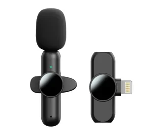 Basix Mini Lavalier Microphone Portable Audio Video Recording Mini Lapel Mic Wireless Microfone for IPhone TypeC ipad Game Phone