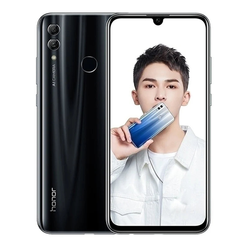 HONOR 10 Lite smartphone Global firmware 6.21-inch battery 3400mAh CPU HiSilicon Qilin 710 EMUI 9.0.1 used phone