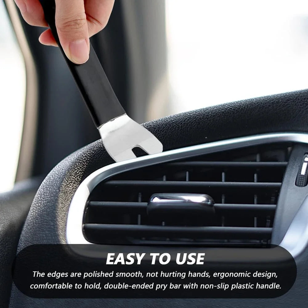 2mm/3mm Thickness Stainless Steel Car Interior Clip Panel Trim Pry Plate Removal Installation Tool for New Car Accessories