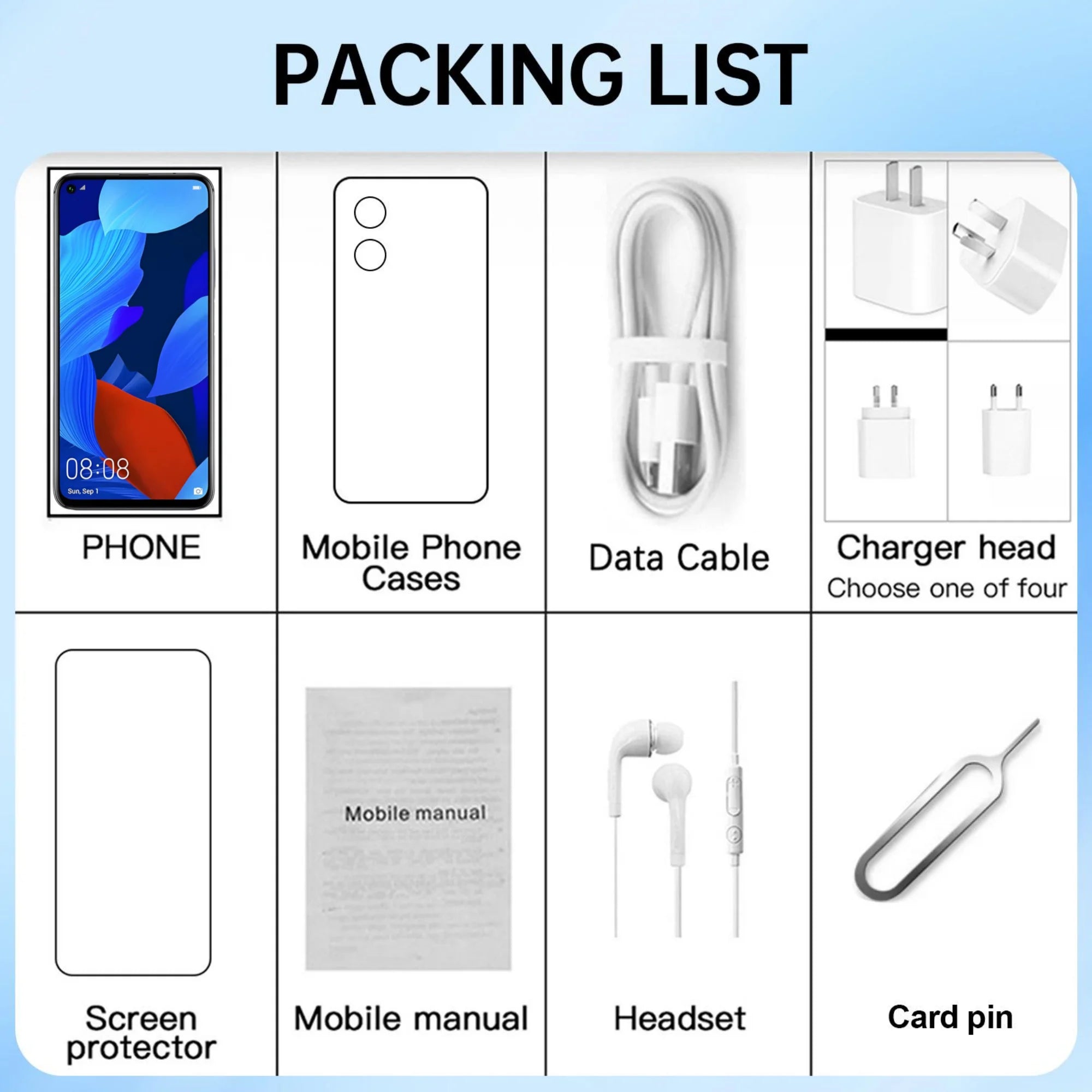 Global Version,HUAWEI-Nova 5T,Smartphone Android,6.26 inch,256GB ROM,Google Play Store,Mobile phones,48MP,4G Network,Cellphones