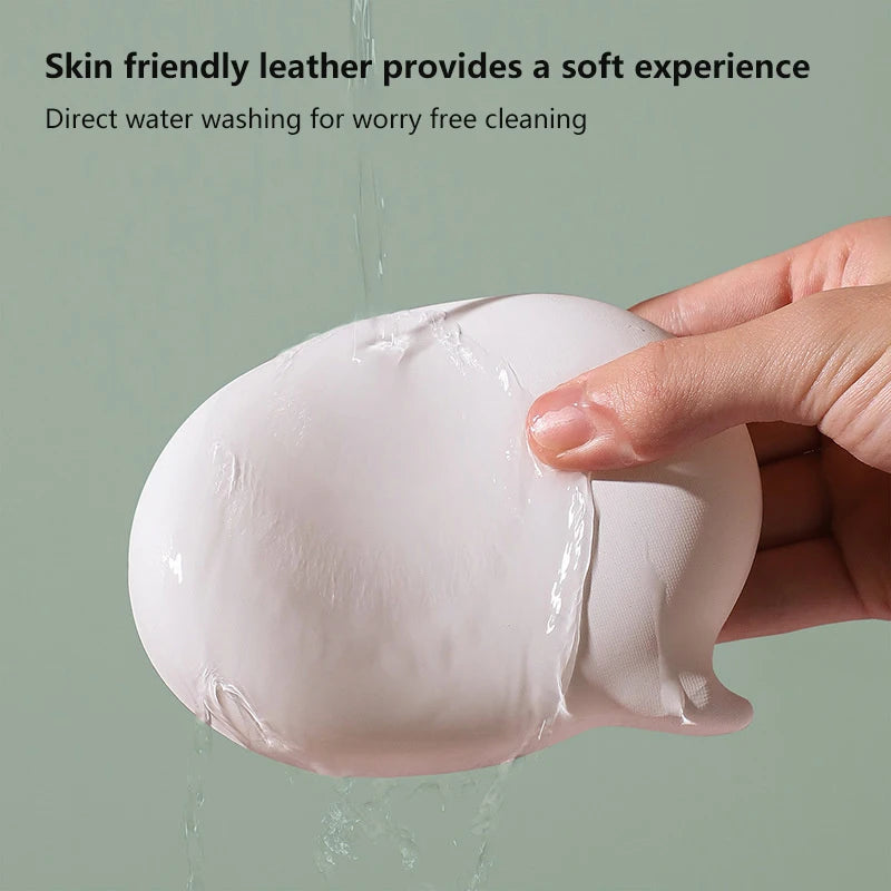 Chat Bubble Silicone Wrist Mouse Pad Keyboard Hand Rest Wrist Rest Palm Rest Wrist Pad Ergonomics White High Value Solid Color