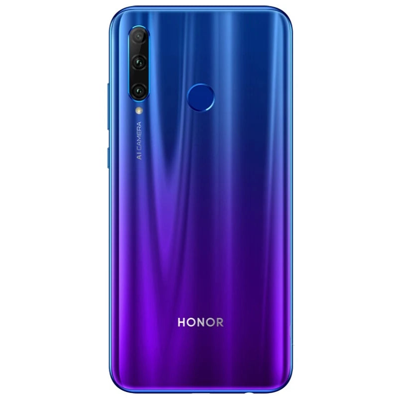 HONOR 20i smartphone global firmware Haisi Qilin 710 EMUI 9.0.1 Fingerprint Recogniti 6.21 inch front camera 32MP used phone