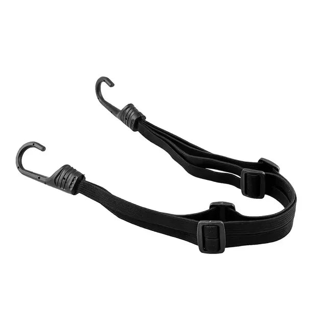 1Pcs Motorcycle Luggage Strap Motorcycle Cross-country Riding Luggage Bag Buckle Helmet Rope Strong Rope Belt for Car Bike black