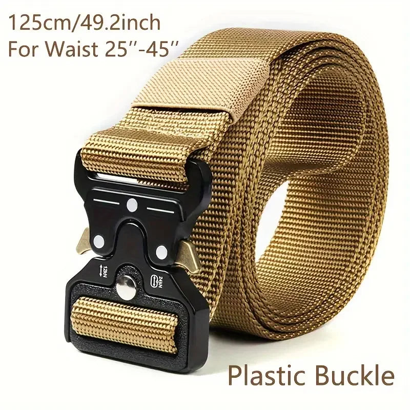 Versatile Men's Tactical Belts - Durable, Adjustable Design-For Outdoor Sports Enthusiasts，Pair with Pants Jeans，For Men Women ﻿