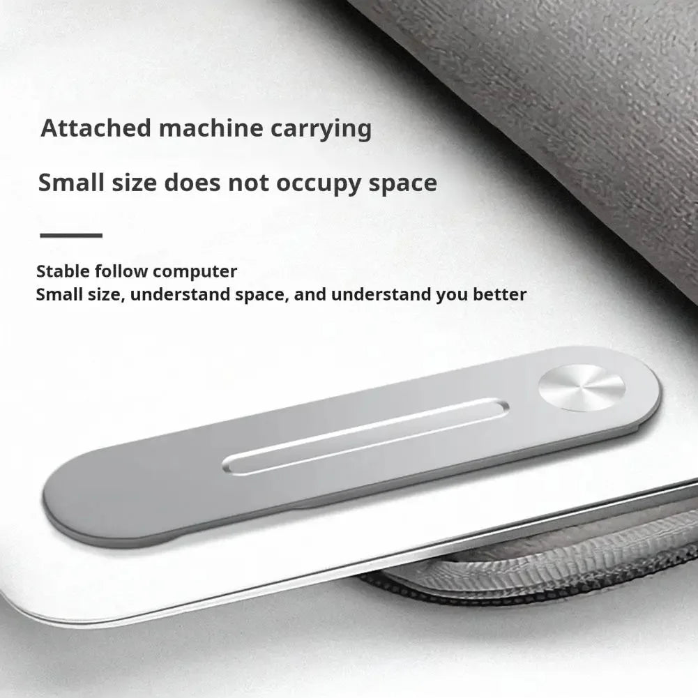 Laptop Side Cellphone Magnet Holder Adjustable Portable Magnetic Stand Monitor Expansion Phone Metal Bracket for iPhone 16 15 14