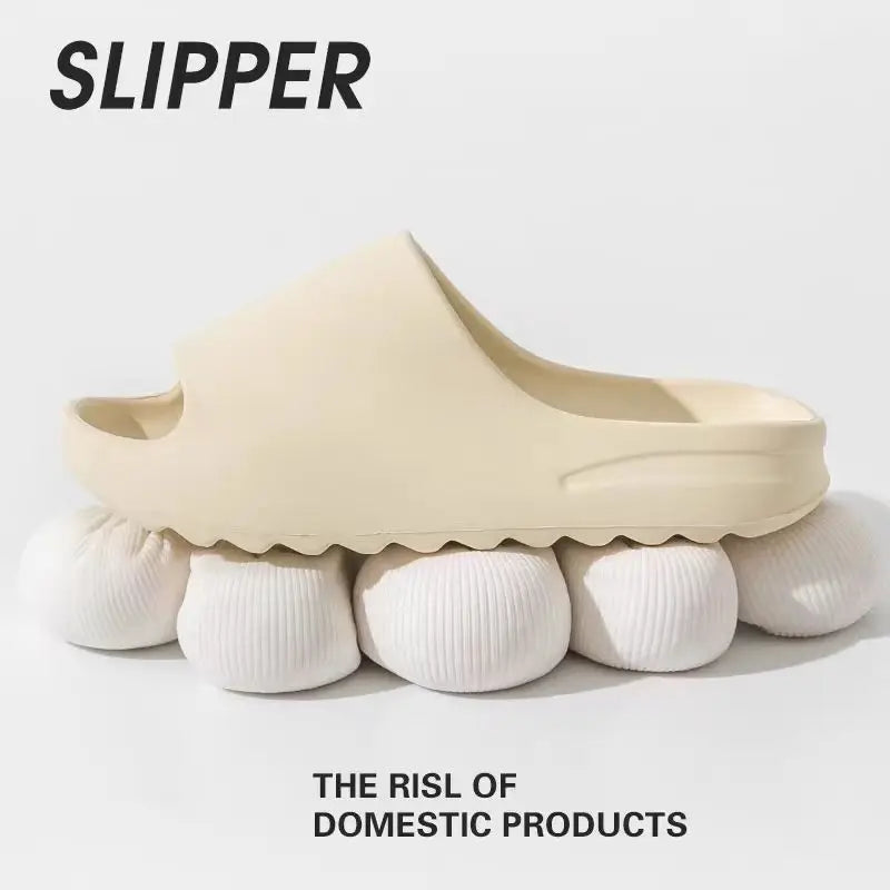 Coconut Slippers Cloud Thick-soled Sandals Summer Fashion Soft Bottom Beach Men Slippers Women's Sandals EVA Slides