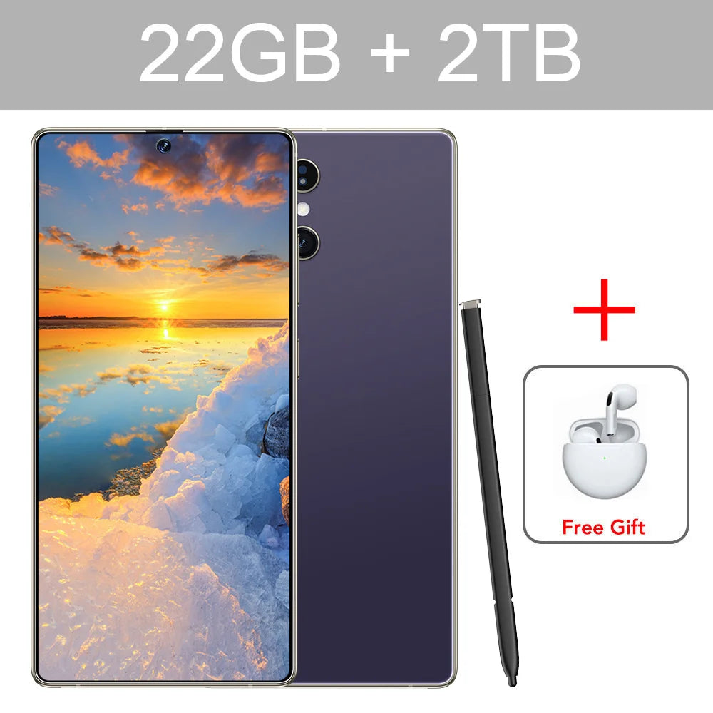 Magnetic Case For Cellphones SMS 25 Ultra 5G Dual Sim Smartphone Silicone Cases For Android 14 Cell Mobile Phone 22GB+2TB Cover