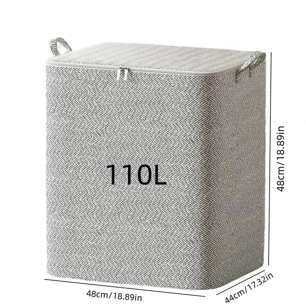 Large Capacity Multi-Purpose Storage Bag with Handles, Dustproof  Moisture-Resistant Odorless Non-Woven Fabric