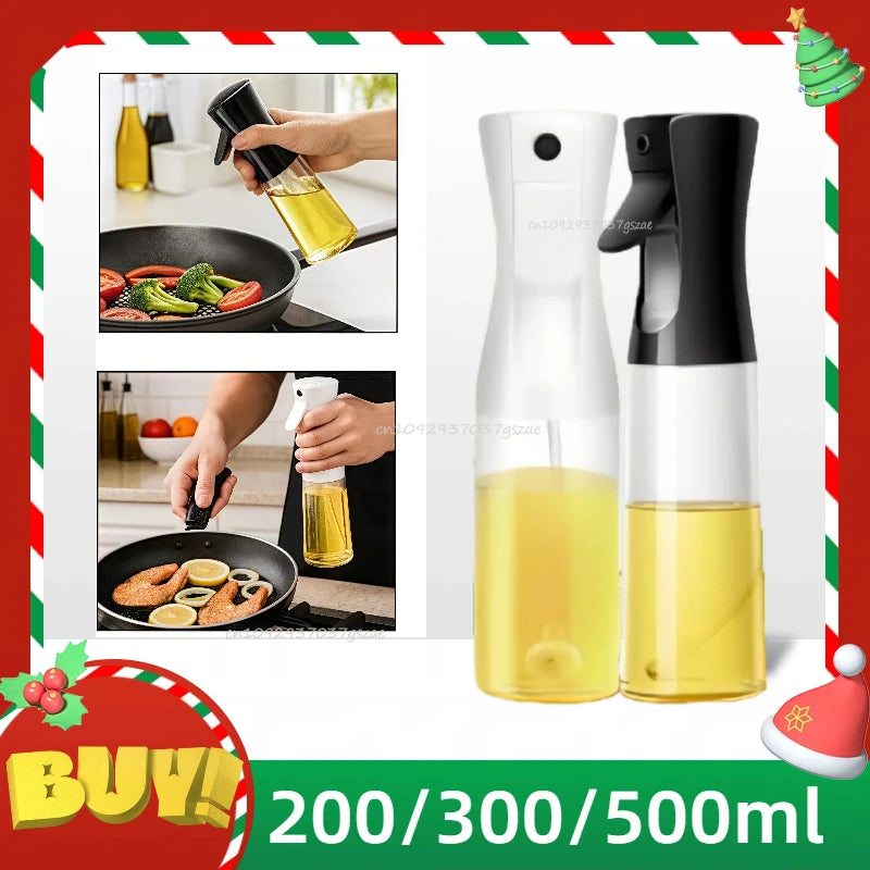 200ml 300ml 500ml Oil Spray Bottle Kitchen Cooking Olive Oil Dispenser Camping BBQ Baking Vinegar Soy Sauce Sprayer Containers