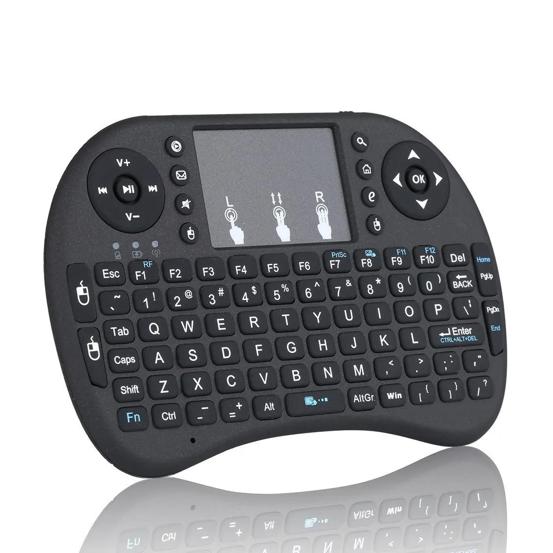 I8 Mini Wireless Keyboard 2.4G Air Mouse Remote Touchpad Use Dry Battery for Android TV Box PC Wireless Keyboard