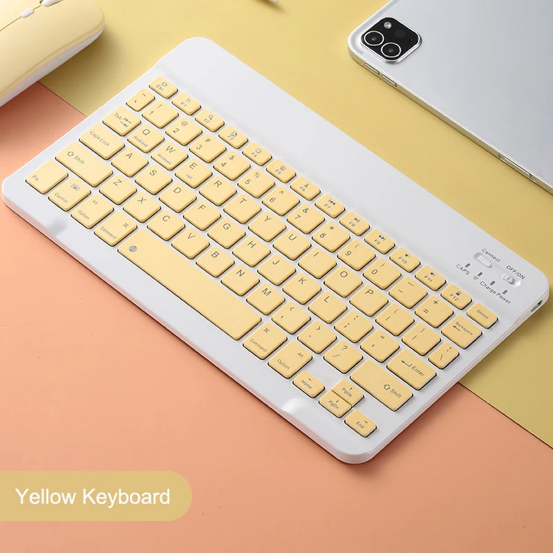 Bluetooth Keyboard and Mouse For iPad Xiaomi Samsung Huawei Phone Tablet Slim Mini Wireless Keyboard For Android IOS Windows