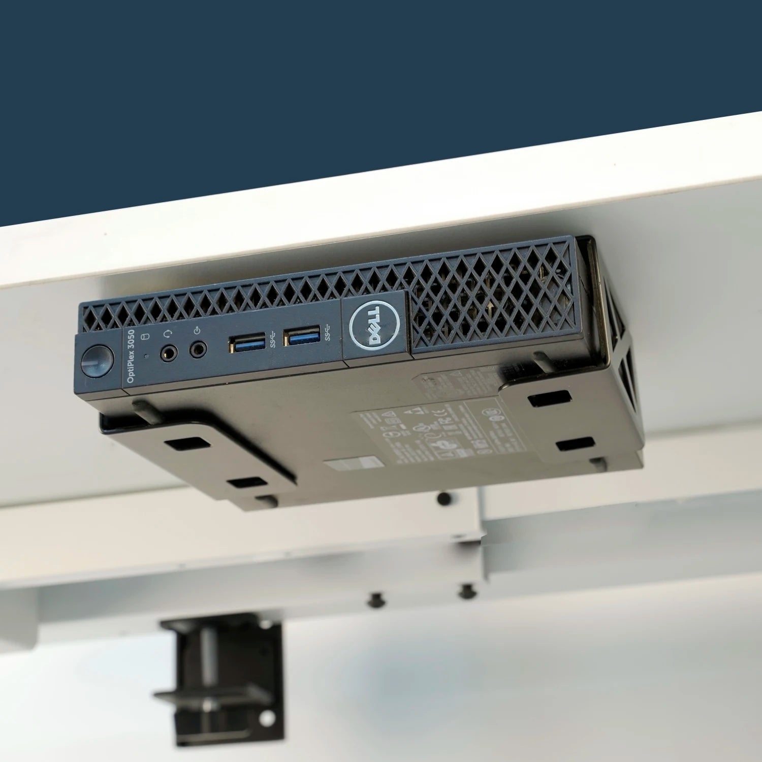 Under Desk Laptop/Mini PC Storage Mount,CPU Holder,Compatible with Dell OptiPlex,Mac Book,Mac Mini and More