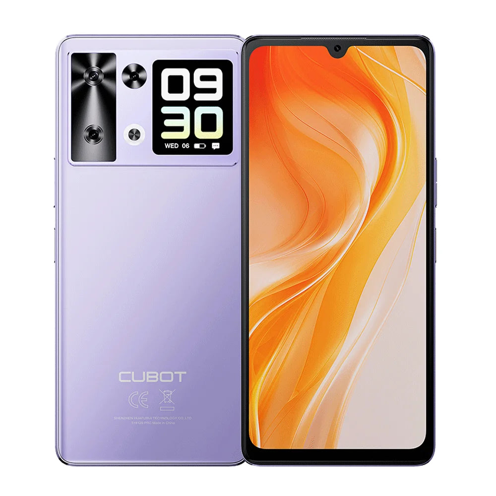 Cubot P90 Smartphone Android G100 Octa-core 2.2GHz Dual Speakers 24GB+256GB Mobile Phone 6.88" 120Hz 64MP 5100mAh Cellphone NFC