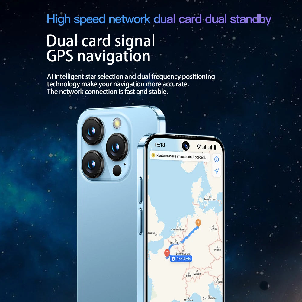 SOYES XS19 Mini Smartphone 3.88in 2GB RAM 16GB ROM Android10.0 With Facial Recognition Dual SIM Standby 3G Network Small Phone