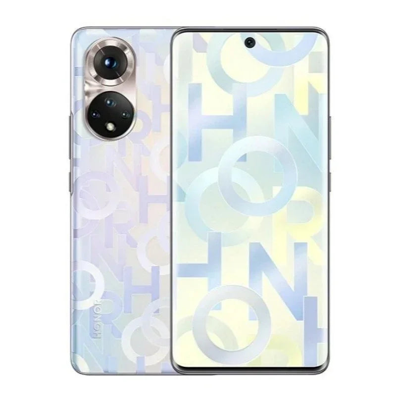 Honor 50 5G Android  6.57 inch Screen 128GB/256GB ROM 108MP Camera Mobile phones Unlocked Google Play used phone