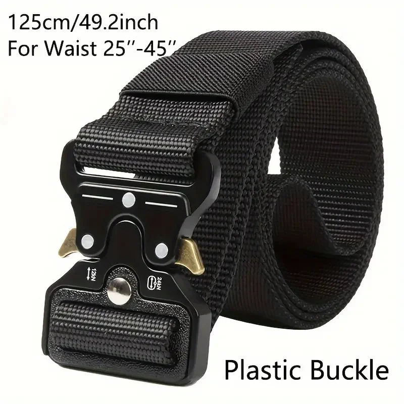 Versatile Men's Tactical Belts - Durable, Adjustable Design-For Outdoor Sports Enthusiasts，Pair with Pants Jeans，For Men Women ﻿