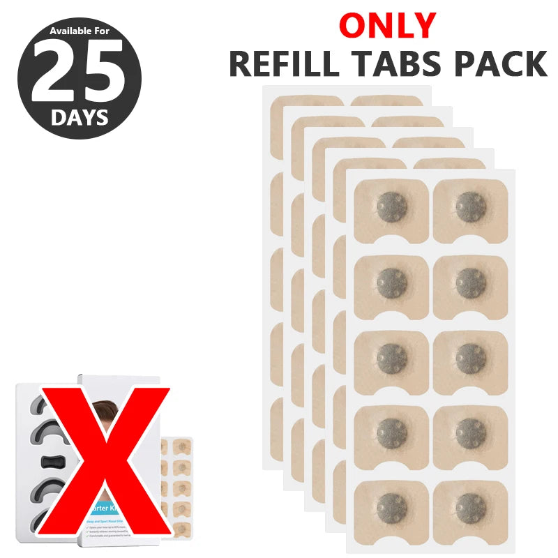 15/30days Magnetic Nasal Breathing Dilators Starter Kit for Nose Improve Sleep Quality Snoring Anti Snoring Sleep Mouth Tape