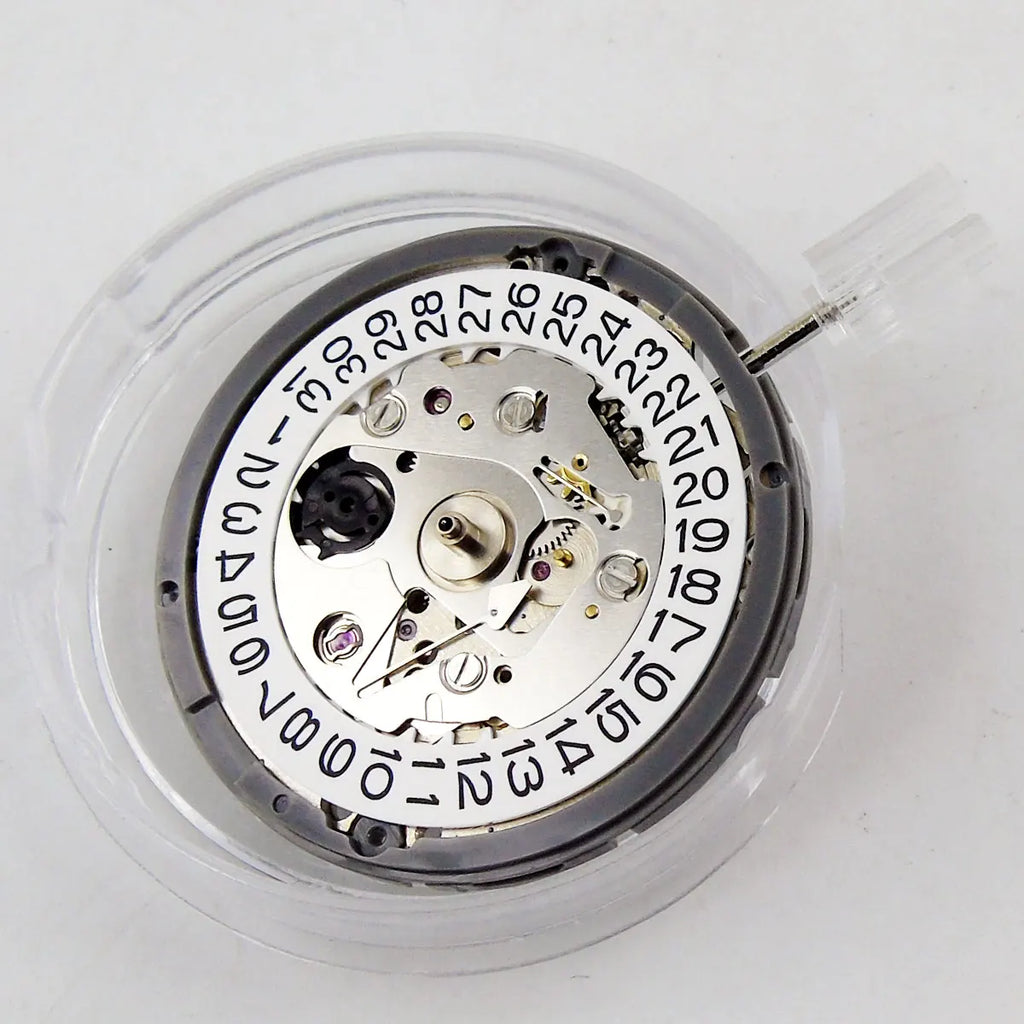 High Accuracy NH35A Automatic Movement Self-winding MOD Watch Accessories 3H Crown 21600Bph White Date Wheel Hacking Seconds