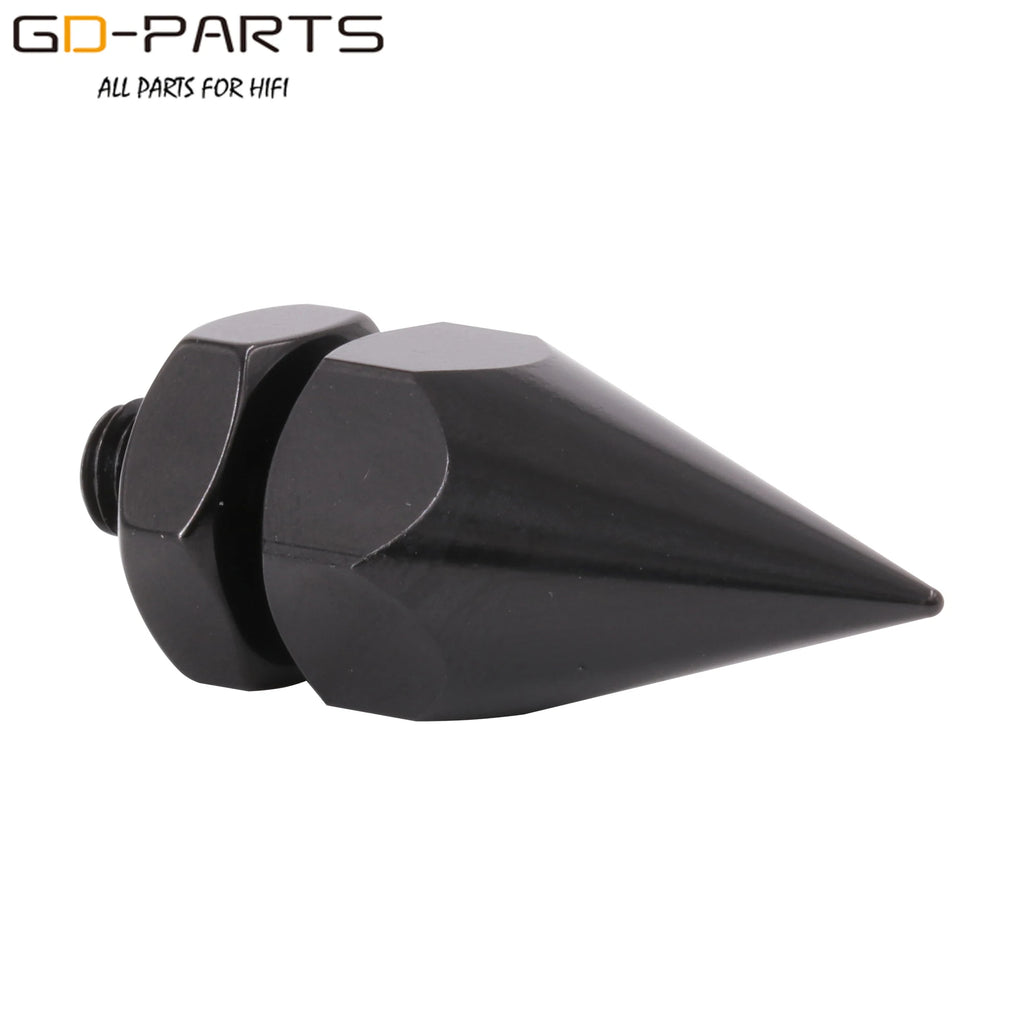M6 M8 Thread Iron Speaker Spike Cone Damper AMP Turntable Recorder Studio Monitor Isolation Stand Vibration Cone Foot Pad 40mm