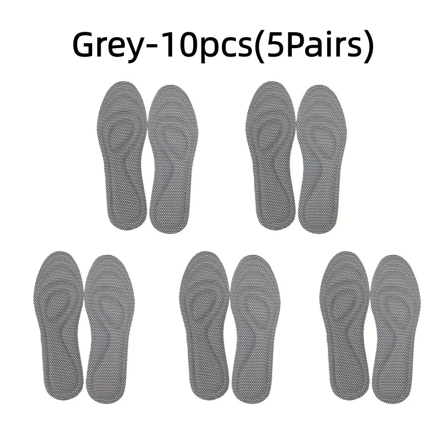 1/2 Pairs Memory Foam disposable Insoles for Shoes Antibacterial Deodorization Sweat Absorption Insert Sport Shoes Pads