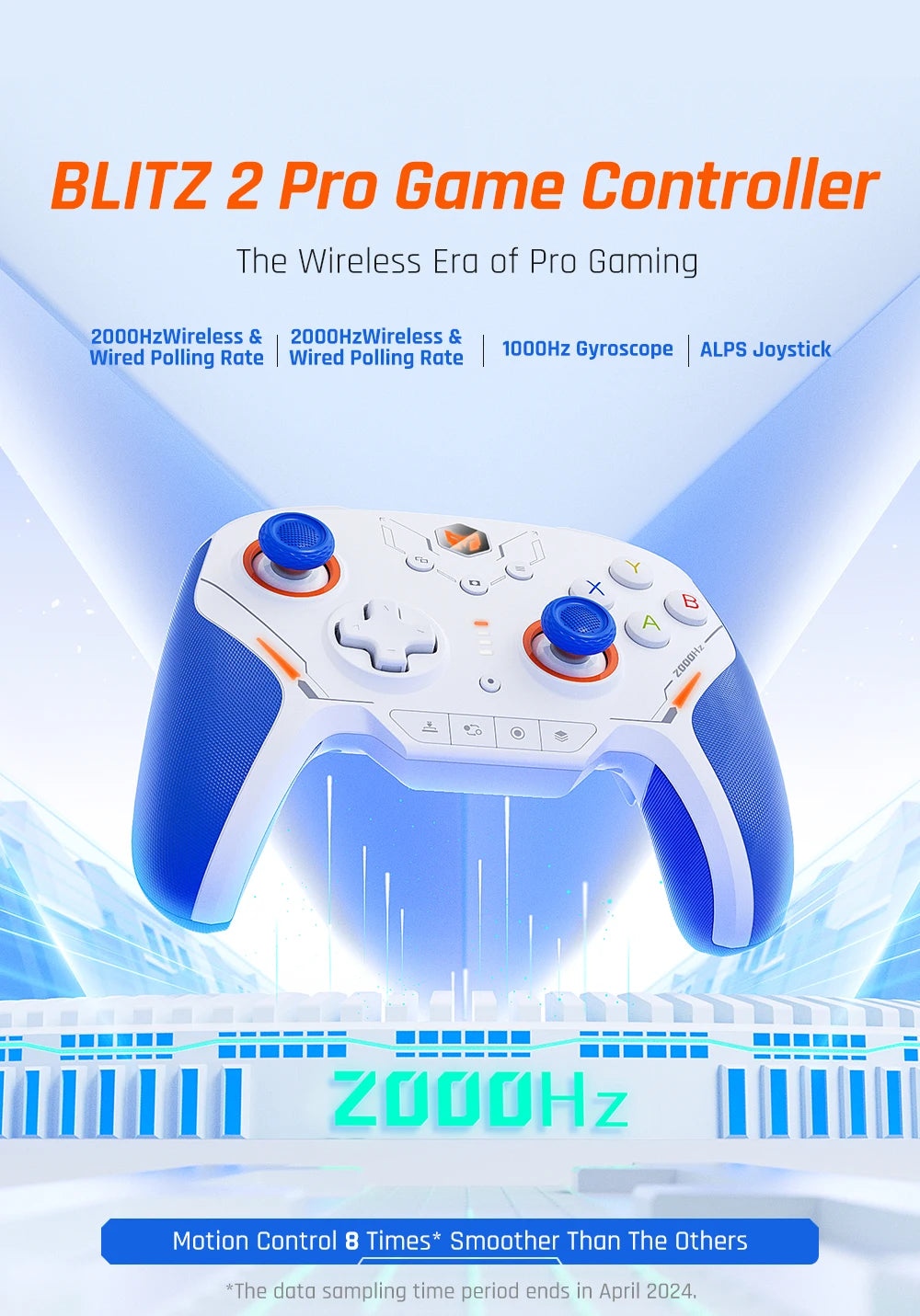 BIGBIG Won Blitz 2 Pro Starburst Wireless Gamepad Carbon Film / TMR Edition for Switch / Pc / ios / Android
