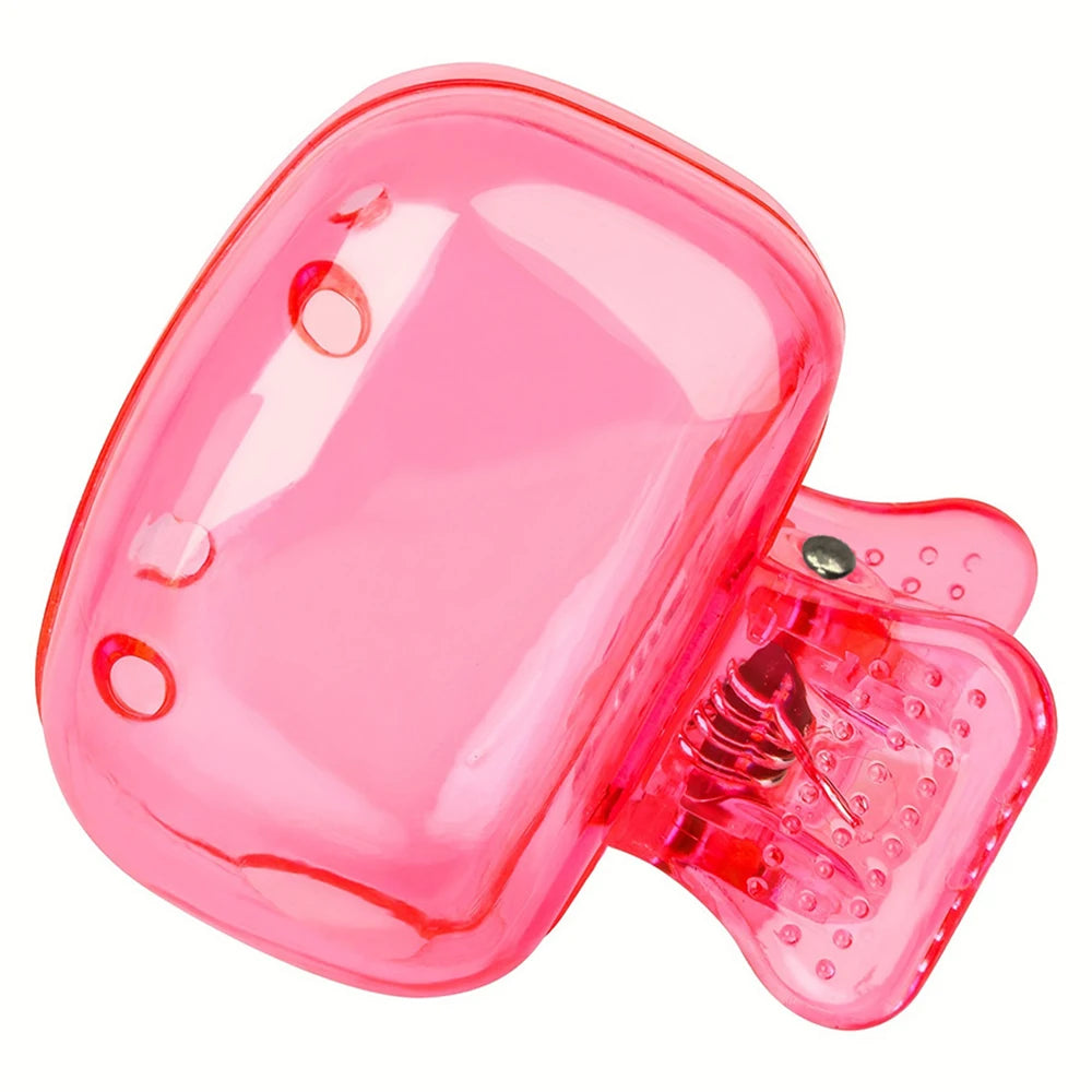 Travel Toothbrush Head Covers Toothbrush Protector Cap Brush Pod Case Protective Portable Plastic Clip For Household Travel