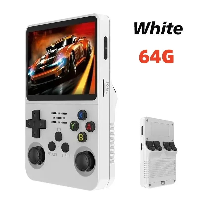 ARKOS R36S Retro Handheld Video Game Console Linux System 3.5 Inch IPS Screen R35s Pro Portable Pocket Video Player 64GB Games